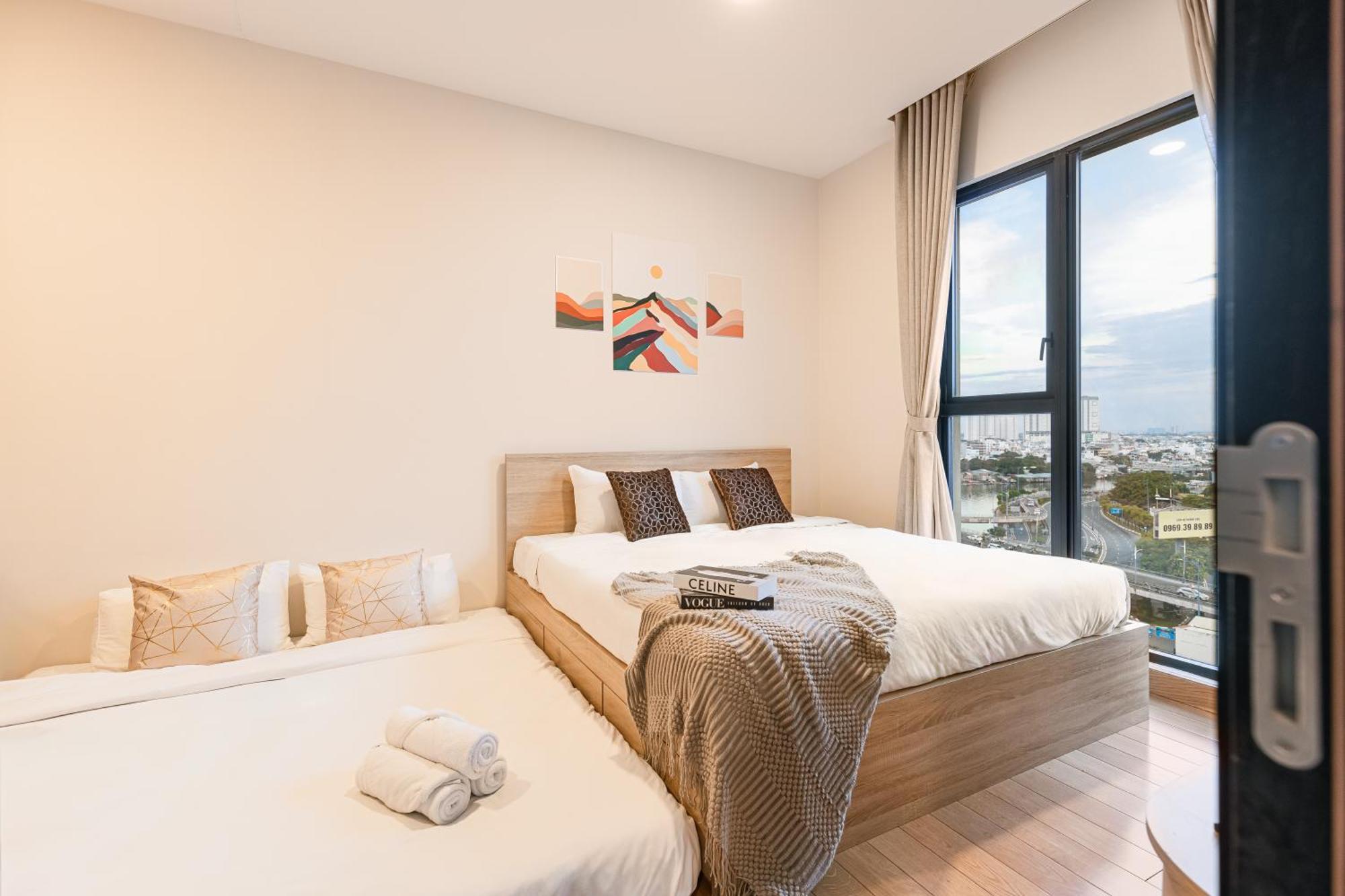 Exclusive 2-3 Bedroom Apartment In District 1 Free Pool Gym Sauna Ho Chi Minh-byen Eksteriør bilde
