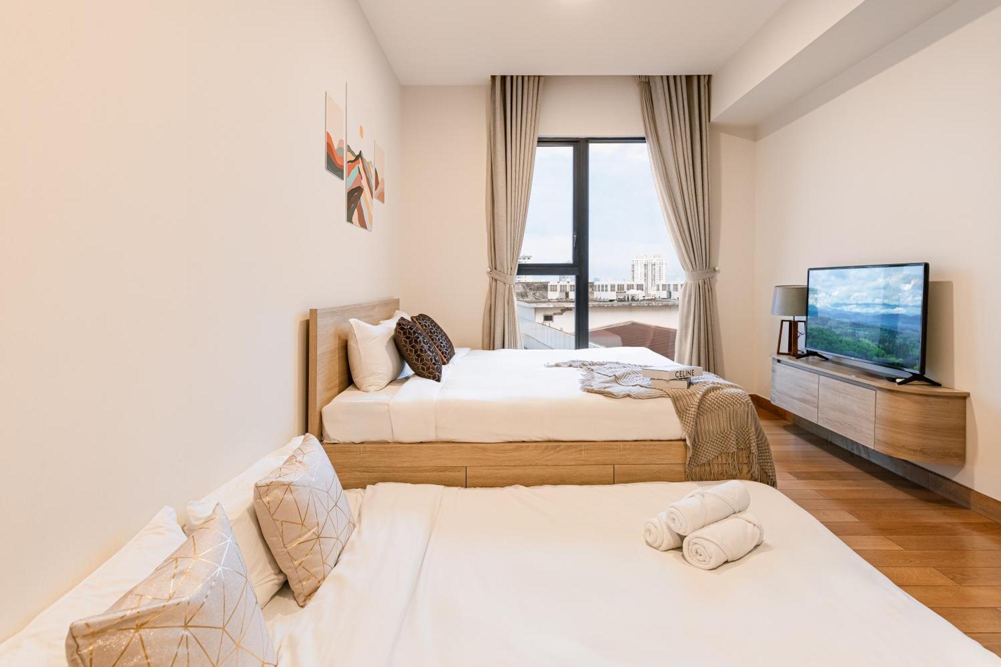 Exclusive 2-3 Bedroom Apartment In District 1 Free Pool Gym Sauna Ho Chi Minh-byen Eksteriør bilde